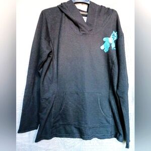 NWT - Sourpatch Kids Women's Black Graphic Hoodie Size L